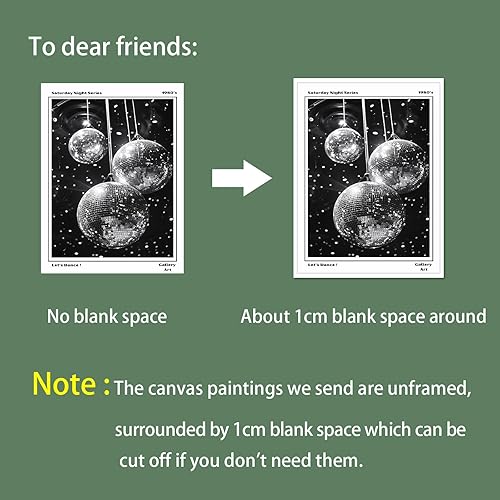 Miniatura 3 de Póster vintage de la serie Saturday Night de la serie Let's Dance Trendy de los años 80, arte de los años 80, impresiones en lienzo de bolas de