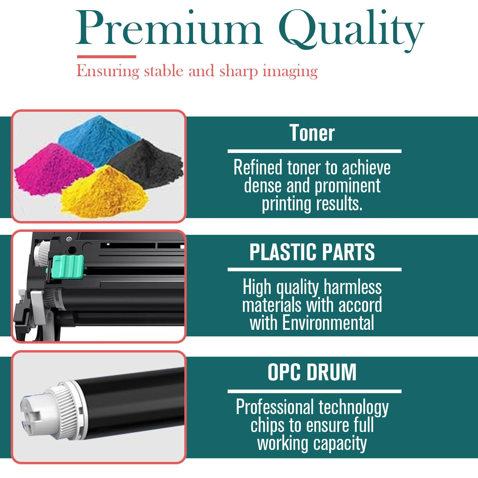DR248CL - Tamburo compatibile con Brother DR-248CL per MFC-L3760CDW DCP-L3560CDW MFC-L3740CDW DCP-L3520CDW HL-L3240CDW HL-L8240CDW HL-L3220CWE MFC-L8390CDW DR 248 CL