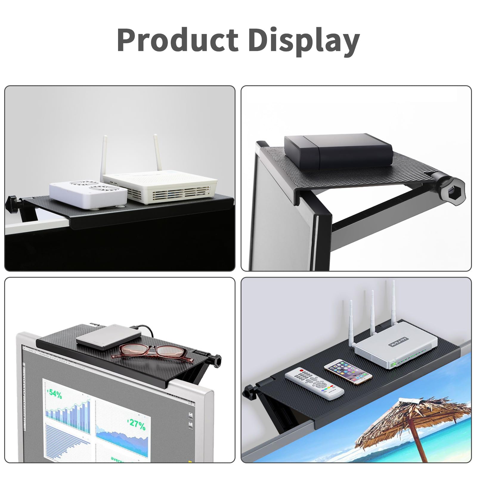 Wesoke TV Top Shelf Screen Top Storage Stand - Image 4