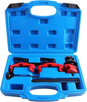 Universal Camshaft Timing Tool Kit 37950 Adjustable Camshaft Sprocket Locking Wrench & Pulley Holder Set for Intake Exhaust Cam, Fits Most Vehicles