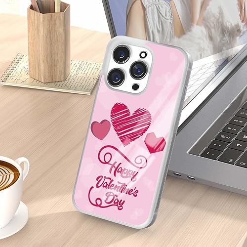 Miniatura 6 de Fundas de teléfono de amor para el día de San Valentín para mujeres a juego para iPhone 11, 12, 13, 14, 15, 16 Pro Max Plus Mini para Samsung Galaxy
