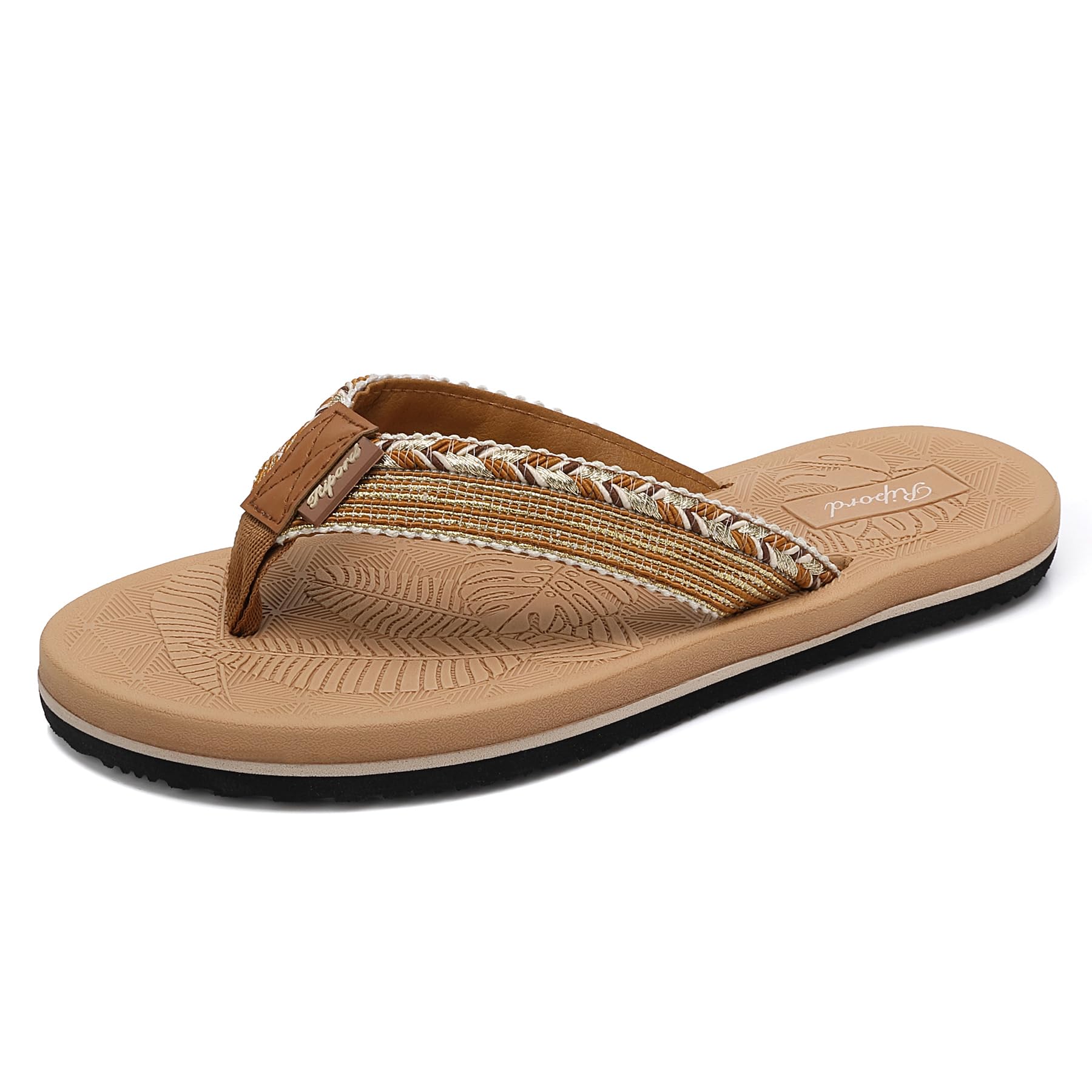 Ripord Damen Zehentrenner Bequeme Rutschfeste Flip-Flops
