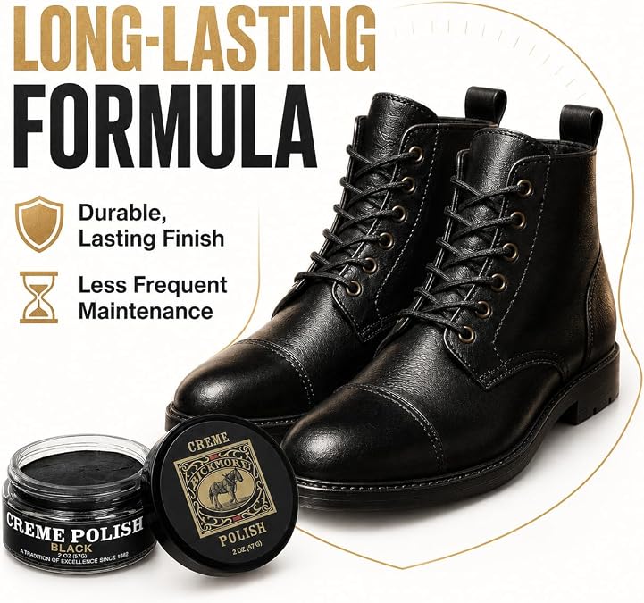 Bickmore Cream Shoe Polish | Conditions and Polishes Leather Shoes, Boots, Accessories | Made in USA