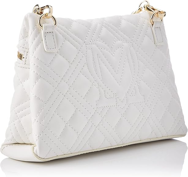 Love Moschino Damen Jc4319pp0fla0120 Umhängetasche, Weiß  