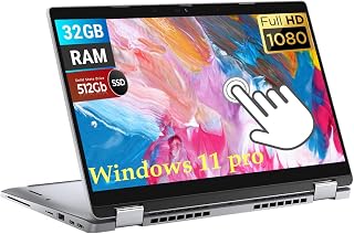 Dell Latitude 5320 2 in 1 13.3 FHD I7 1185g7 32GB 512GB WIN11 Pro, Renewed | 13.3 FHD 2-in-1 Touchscreen, Intel I7-1185g7, 32GB RAM, 512GB SSD, Backlit Keyboard, Windows 11 Pro