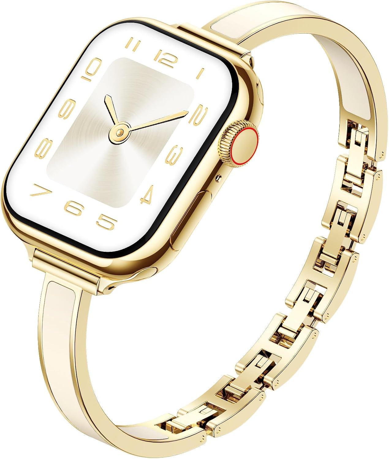 SUPOIX Bands for Apple Watch Women – Elegant Two-Tone Dressy Band