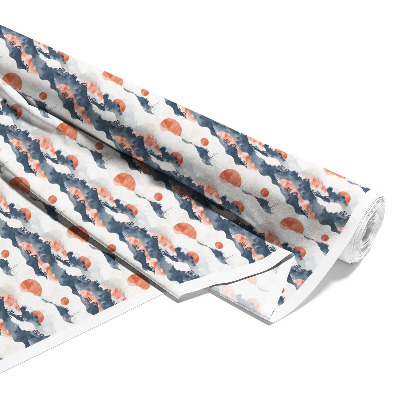 HEKO PANELS Tela Oxford impermeable primavera acuarela japonesa 5 metros