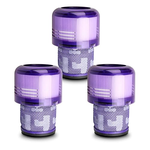 Lemige 3 Pack Vacuum Filters Replacement Parts Compatible with Dyson