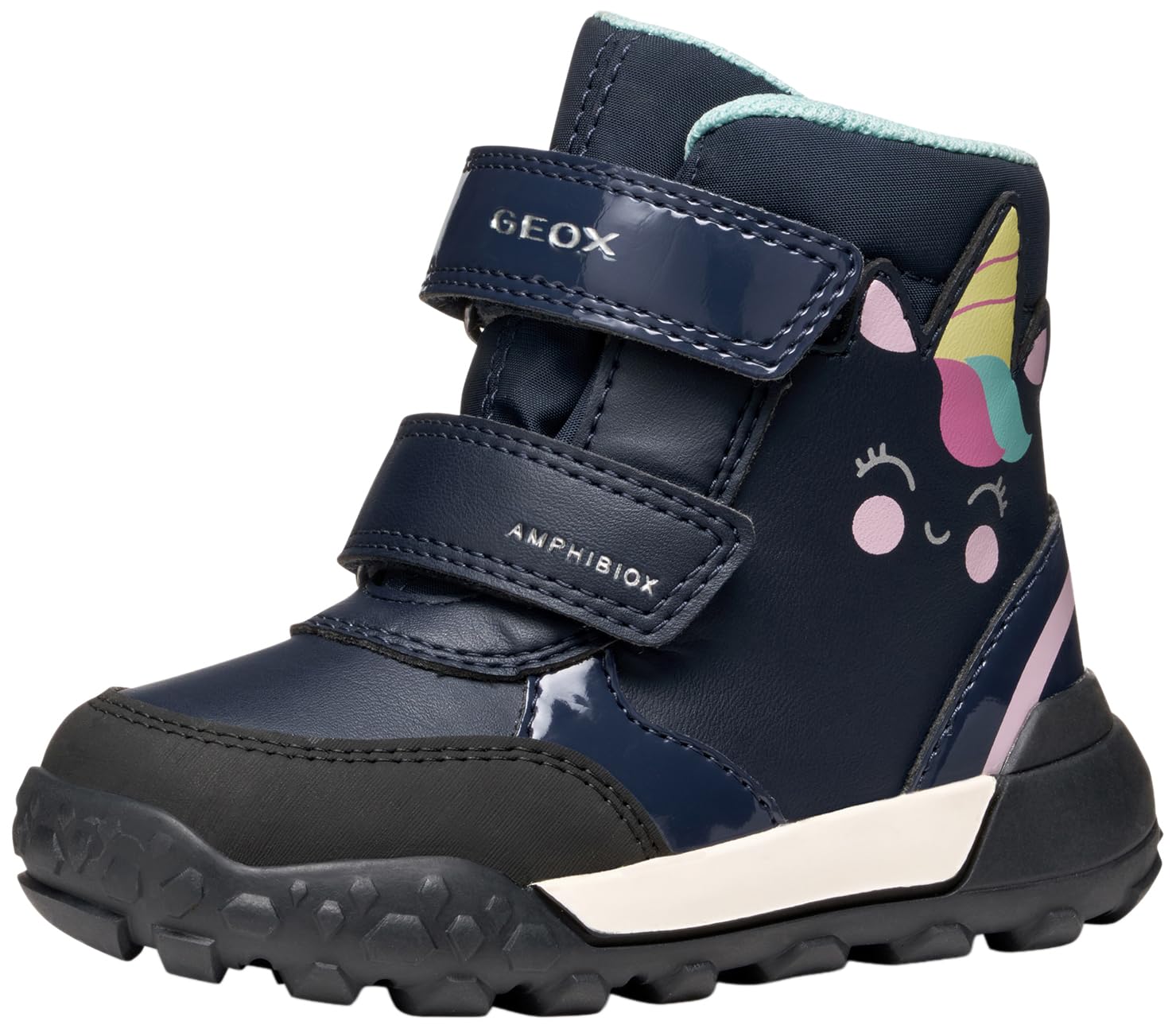 Geox B Trekkyup Girl B Ab Bota de tobilloBebé-Niñas