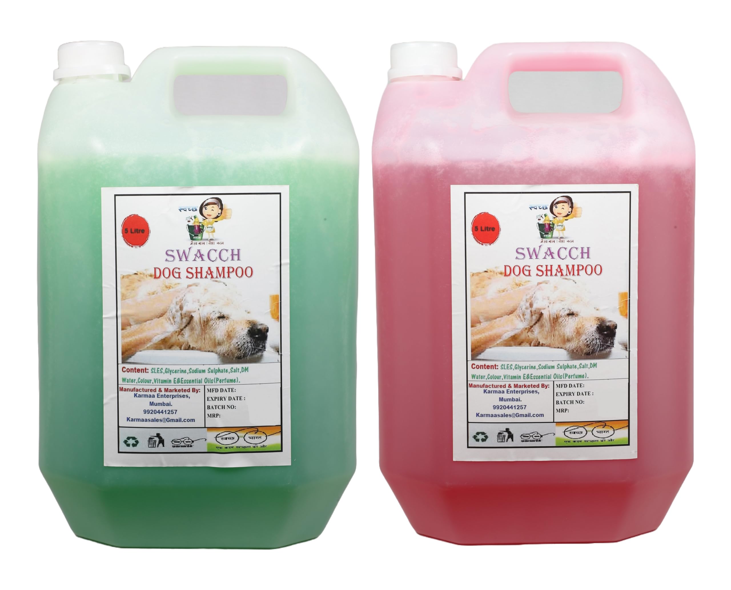 Swacch Dog Shampoo (5 Liters) (Pack Of 2) Jasmine & Neem Alovera (B0BNKZ25QY) Amazon Price History, Amazon Price Tracker
