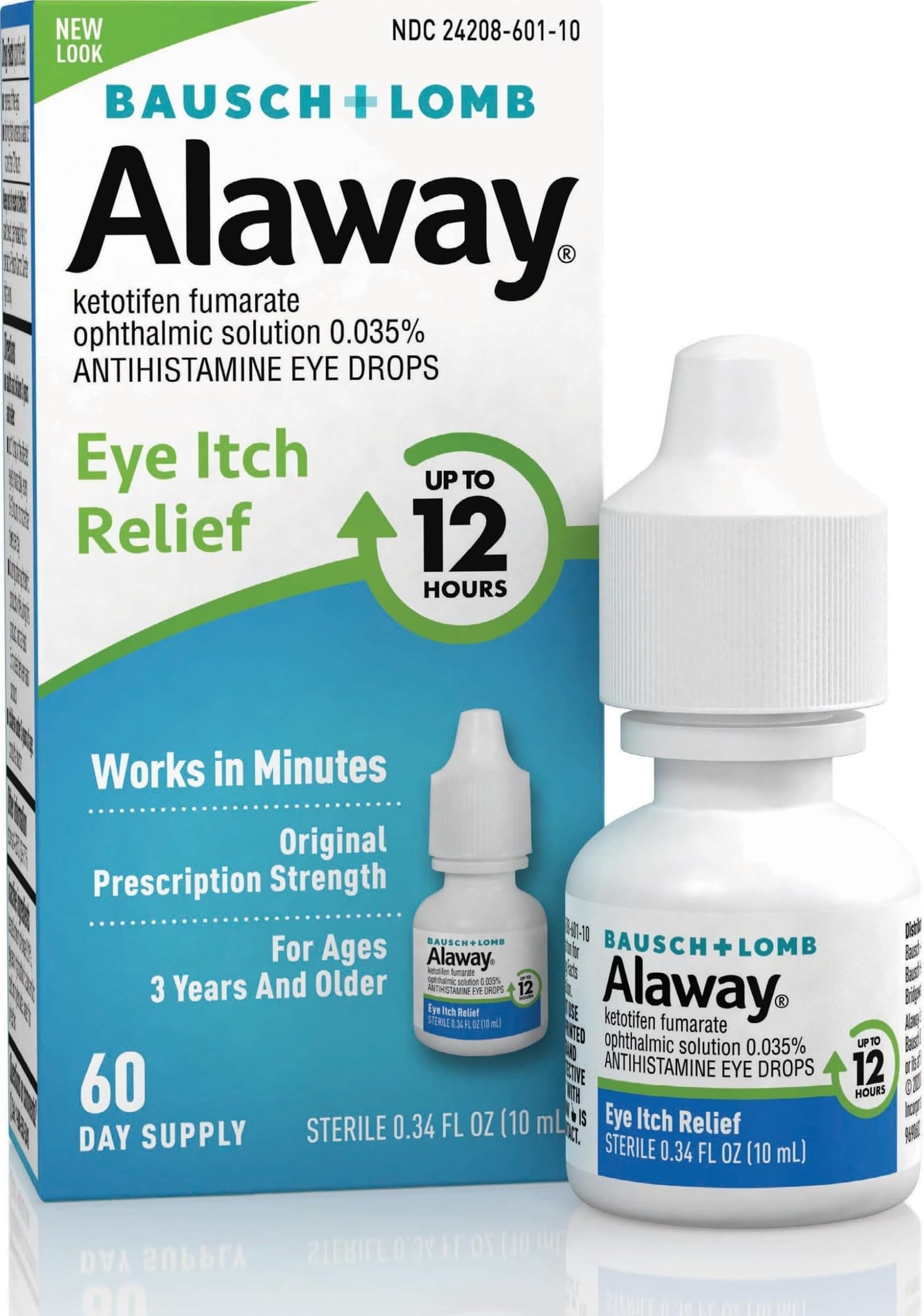 Alaway Antihistamine Eye Drops, Fast-Acting 0.34 Fl oz