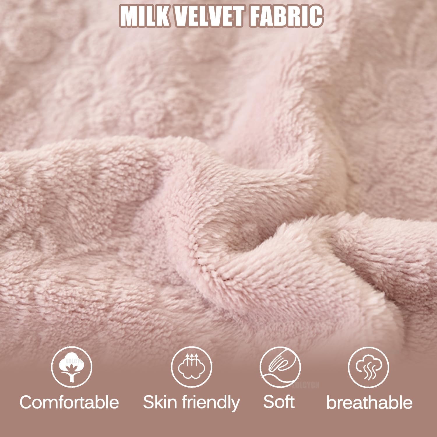 Beige,90 * 200cmTWIN,LDLCYCN Milk Velvet Mattress Protector Queen King Size Fitted Sheet with Deep Pocket of 10In Mattress Cover Bed Cover with Elastic Bottom for Winter Soft Comfortable Washable