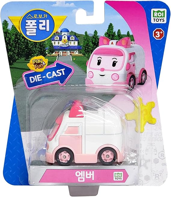 Robocar Poli Die Cast Araba - Amber Mrt-0602