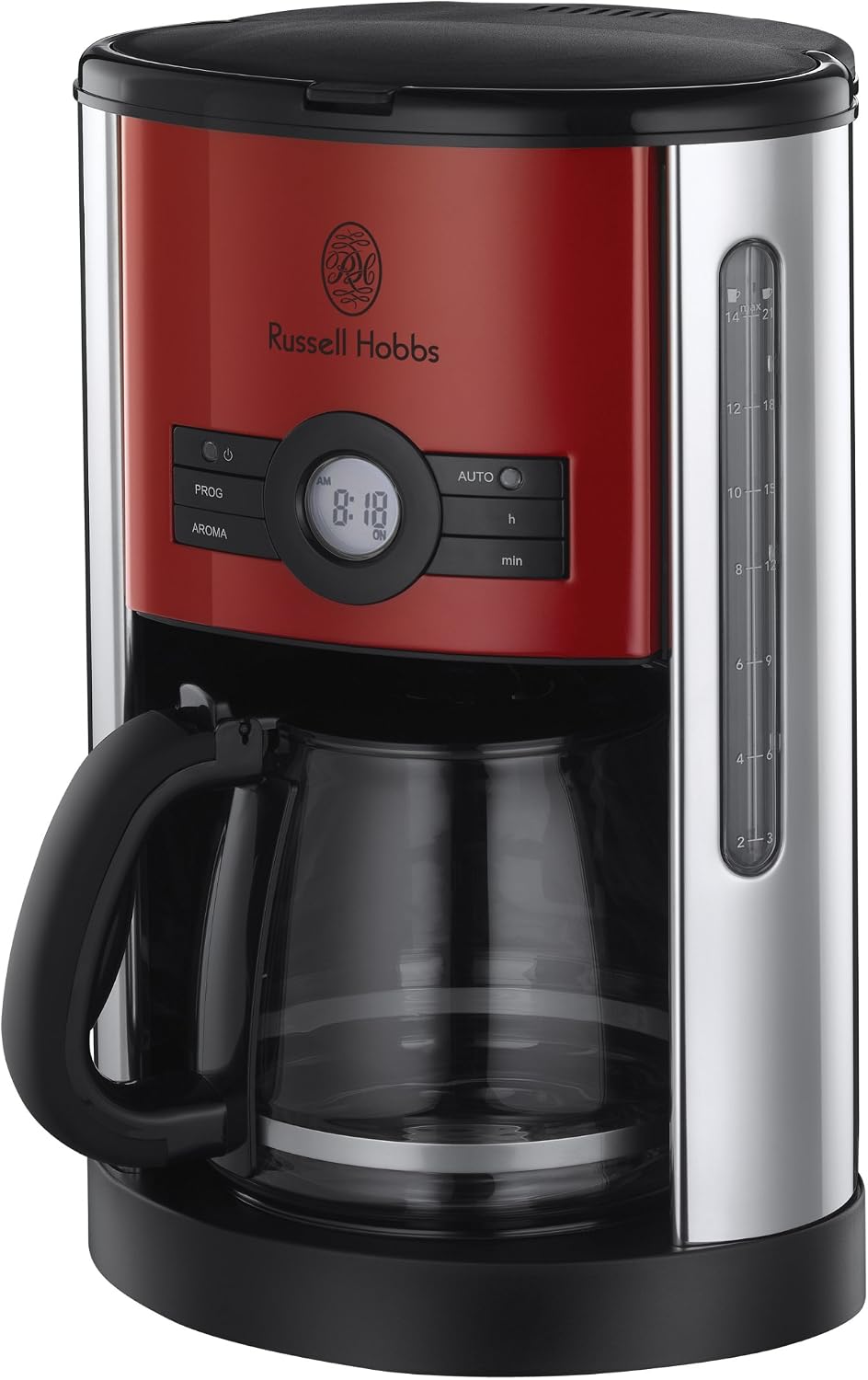 Amazon.com: Russell Hobbs 18496 Rojo Heritage Cafetera eléctrica :  Industrial y Científico