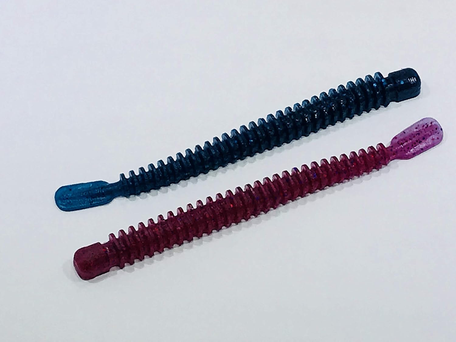 Fishing Lure Mold - 0350SC Shaky RX - 5" Rib Body Finesse Worm Bait Mold