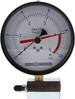 Jones Stephens G64155 5 LB Gas Test Assy W/ 4 in FACE - N/A