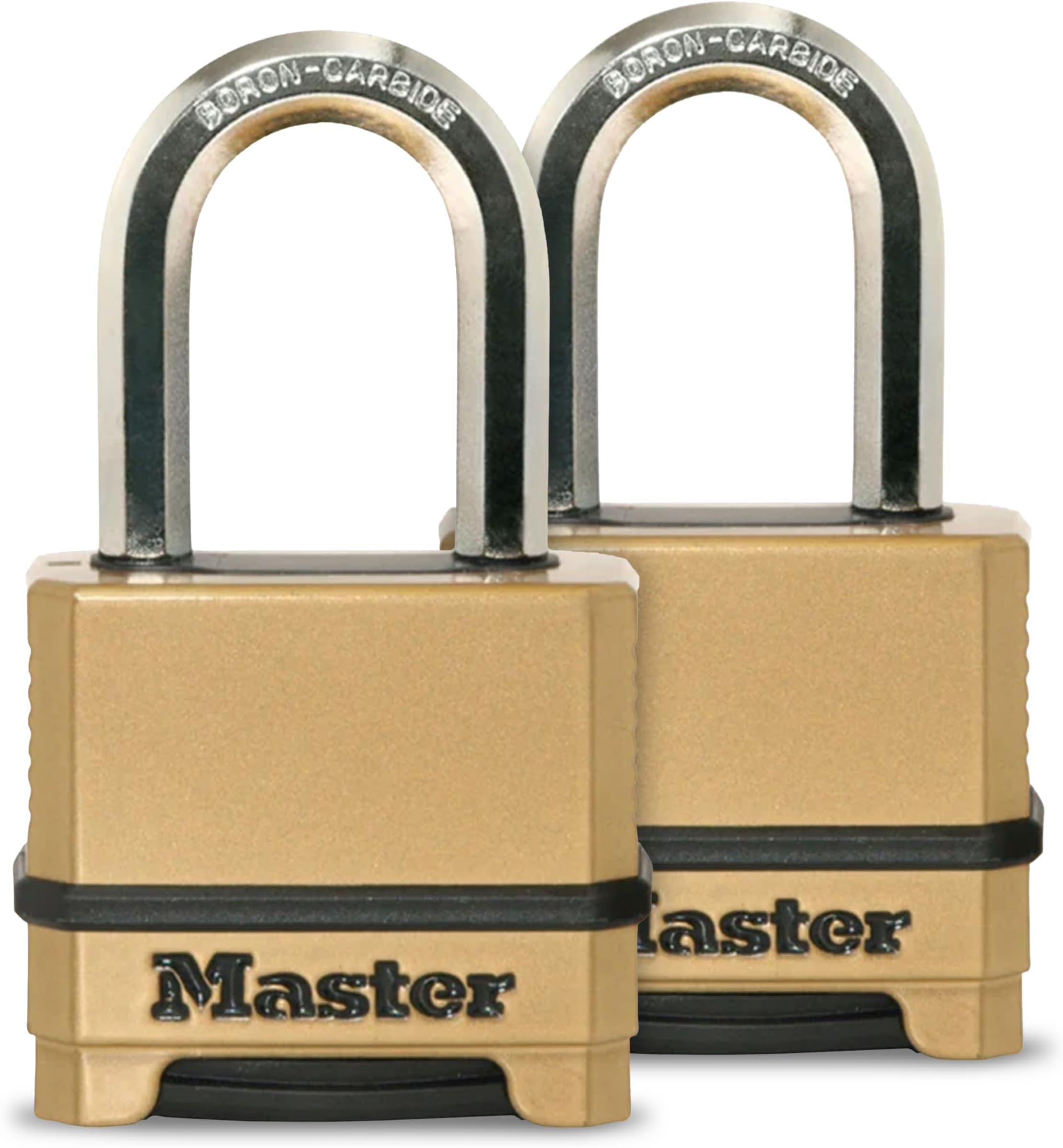 Master Lock Combination Padlock Heavy Duty Outdoor Lock 2-Pack M175LFEC2