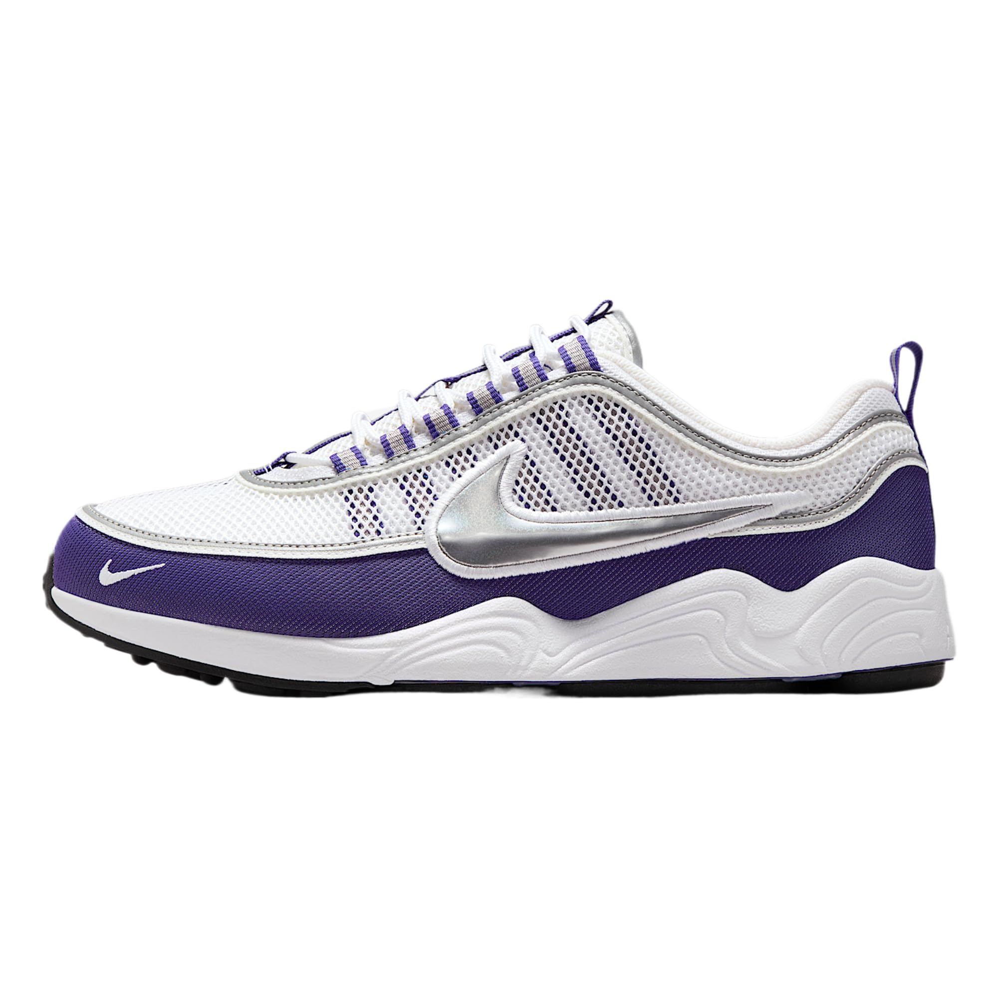 Zoom Air Spiridon SP in White/Metallic Silver-Light Concord by NIKE