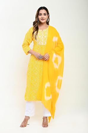 Meyali Cotton Kurtis For Women Indian Style | Embroidery Kurti For Women - Includes only Kurti