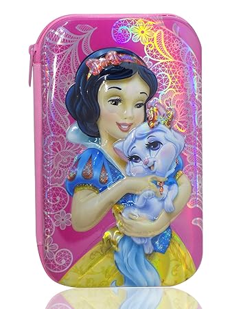 Confidence Zipper Geometry Box for Students , Stationery Kit for School, School Accessories for Students, Return Gift for Kids Birthday, Pack of 1 (Pink for Girls)