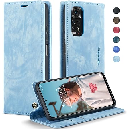 Dechyi Privacy cover per redmi note 11 pro 4G/5G Custodia con Privacy Anti Spy in vetro temperato con custodia protettiva ad anello- Rosso