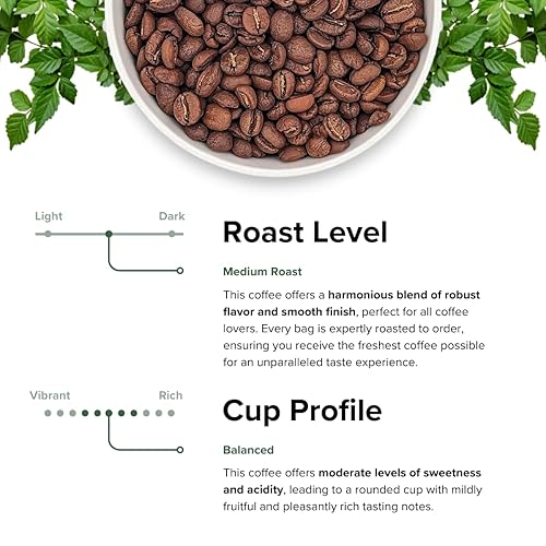 Miniatura 2 de Creekside Blend Granos de café de tostado medio, café especial, bolsa de 11.99 oz - Rothrock Coffee