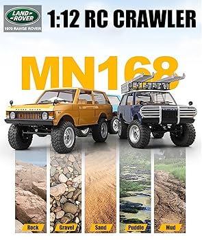 Amazon.com: MN-168 1/12 RC Crawler, Ranger Rover 1970 RC