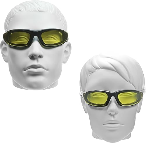 Miniatura 3 de Bikershades Gafas de sol de motocicleta pequeñas acolchadas de espuma para mujeres, niños y niñas