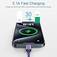 Vista 2 de Pixel 10 Pro XL Cable para Google Pixel 10, 10 Pro, 10 Pro Fold, cable de carga rápida de 6 pies para 9a, 9, 9 Pro XL Fold, 8 7 6 Pro 5 4 3 2 XL 8a