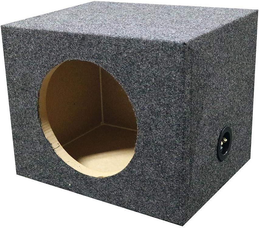 Qpower QSMPSQ10E Empty Woofer Box 10 Square Qpower