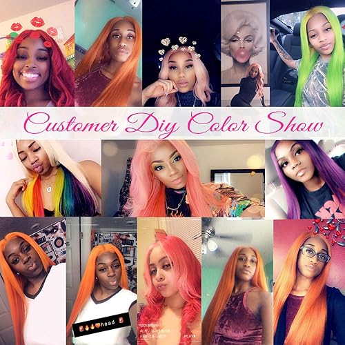 Miniatura 7 de 613 paquetes con cierre, 3 paquetes de cabello humano rubio platino 613 con cierre de encaje de color transparente 4x4, extensiones de cabello