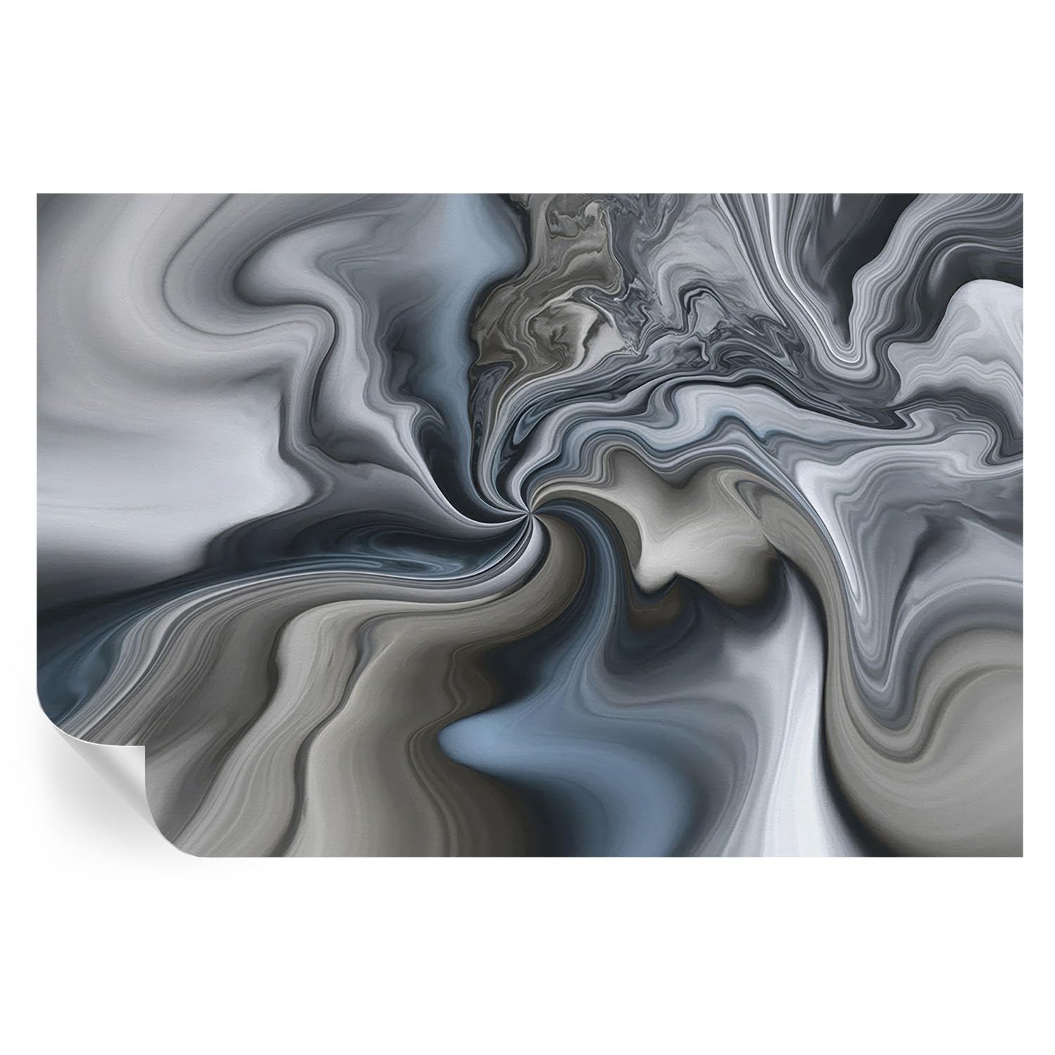 Nubes arremolinadas vinilos de pared 104x70 cm para renovar habitaciones sin pintar de forma rápida