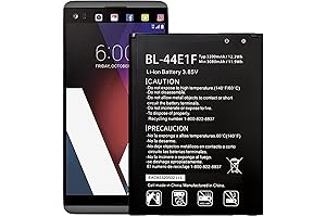 【4000mAh】BL-44E1F Replacement LG V20 Battery