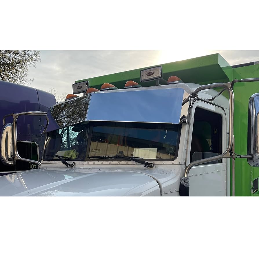 Amazon.com: Peterbilt Visor 13 inch for 379 389 388 386 1995