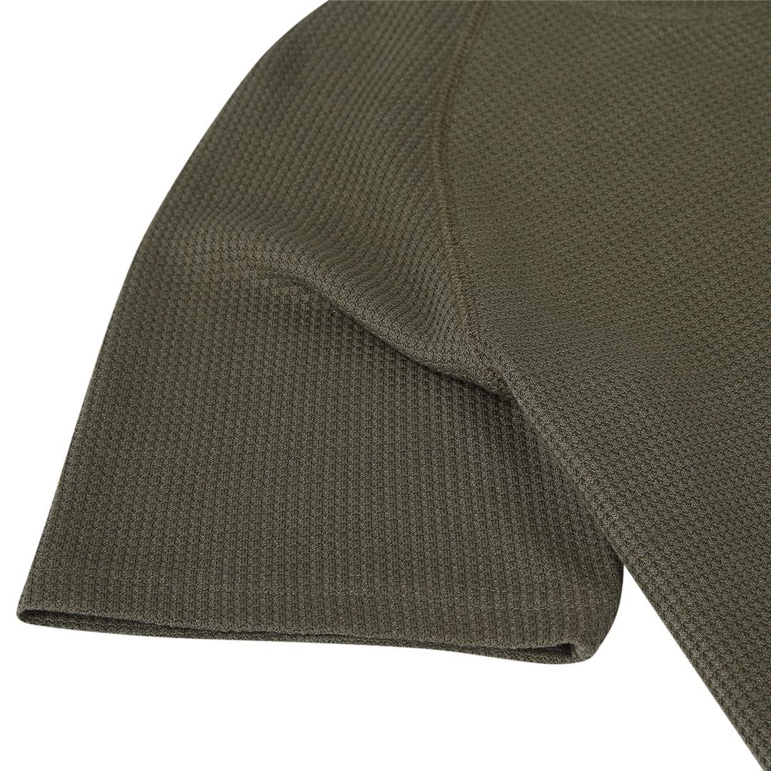 Maglietta da uomo Henley a maniche corte Casual Pullover Top PlSize