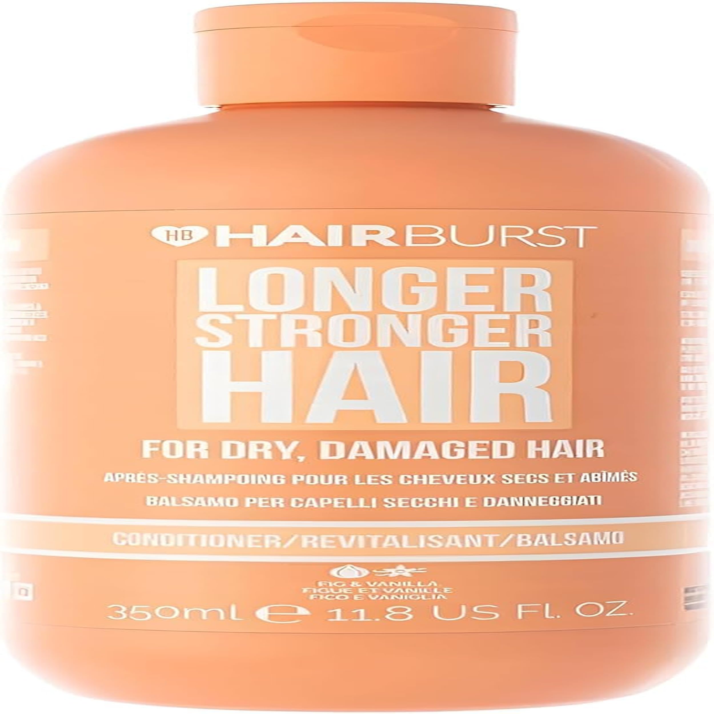 Sponsored Ad – HAIR BURST Hair Conditioner For Dry & Damaged Hair - Moisture Locking, Breakage Reducing, Colour Protecting - Enriched with Vitamin B5, Almond Oil & Fig Extract - Silicone Free UK Made