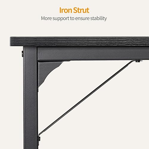 Miniatura 31 de CubiCubi Escritorio para computadora, escritorio pequeño de oficina en casa de 32 pulgadas para espacios pequeños, estilo moderno y simple para el