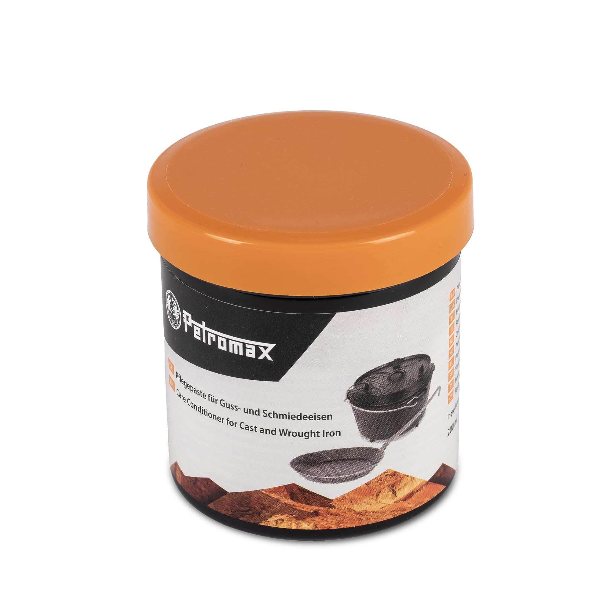 Petromax Care and Seasoning Conditioner, to Maintain and Preserve Cast and Wrought Iron Cookware, Season Dutch Ovens