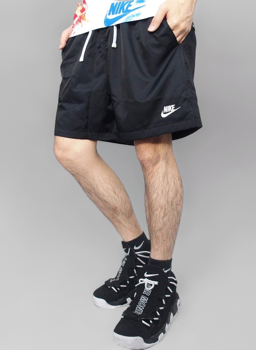 Amazon | NIKE ﾅｲｷ ﾌﾛｰ ｳｰﾌﾞﾝ ｼｮｰﾄ AR2383/010/19SU S ブラック