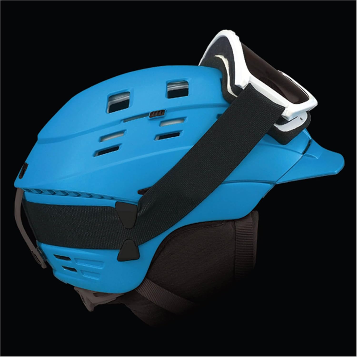 TRANSPACK Winter Sports Goggle Grip Retention System for Ski/Snowboard Helmets - Available in Single and 6 Pack Options