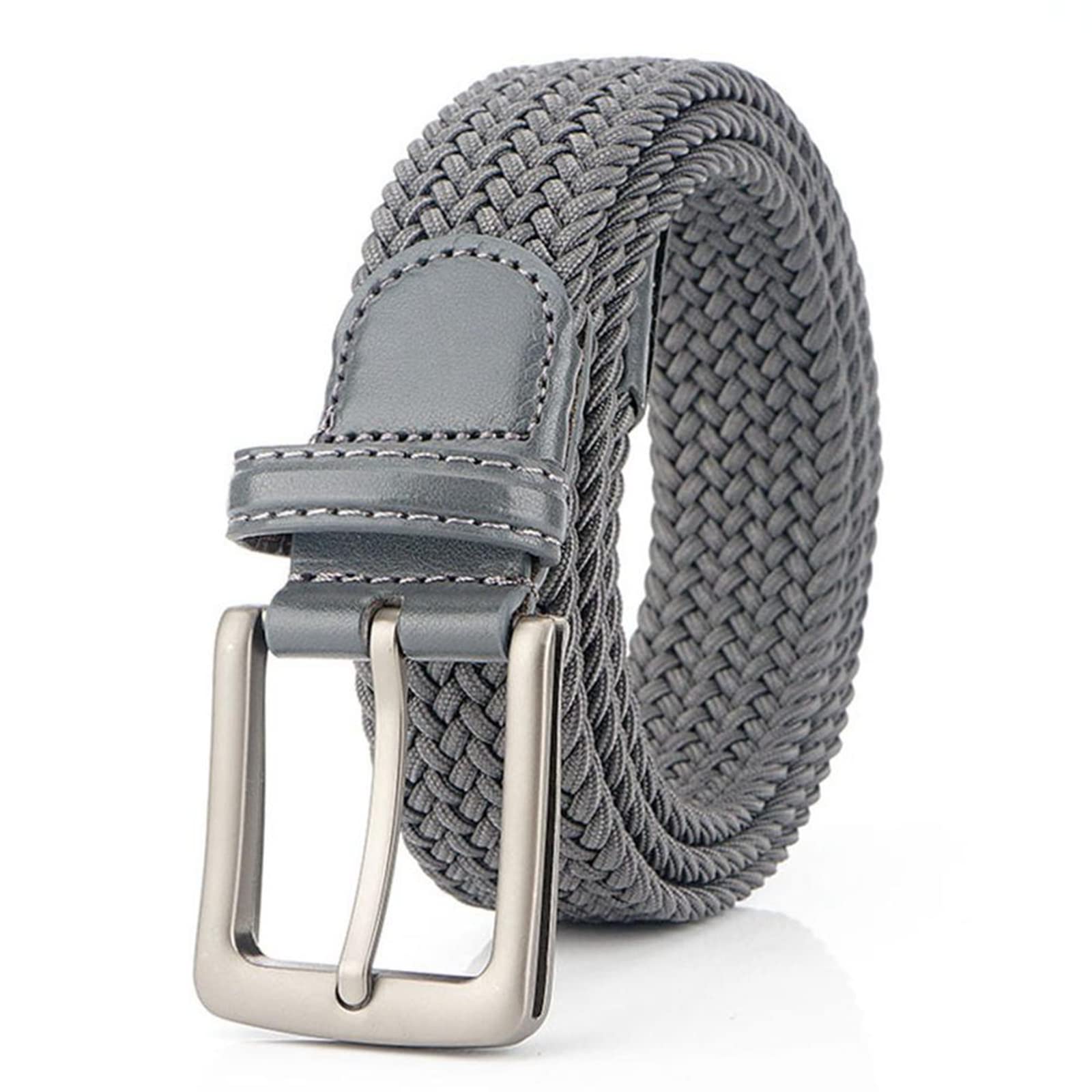 Elastischer Stretch-Gürtel for Herren, Taillengürtel aus Segeltuch mit Schnellverschluss-Schnalle,