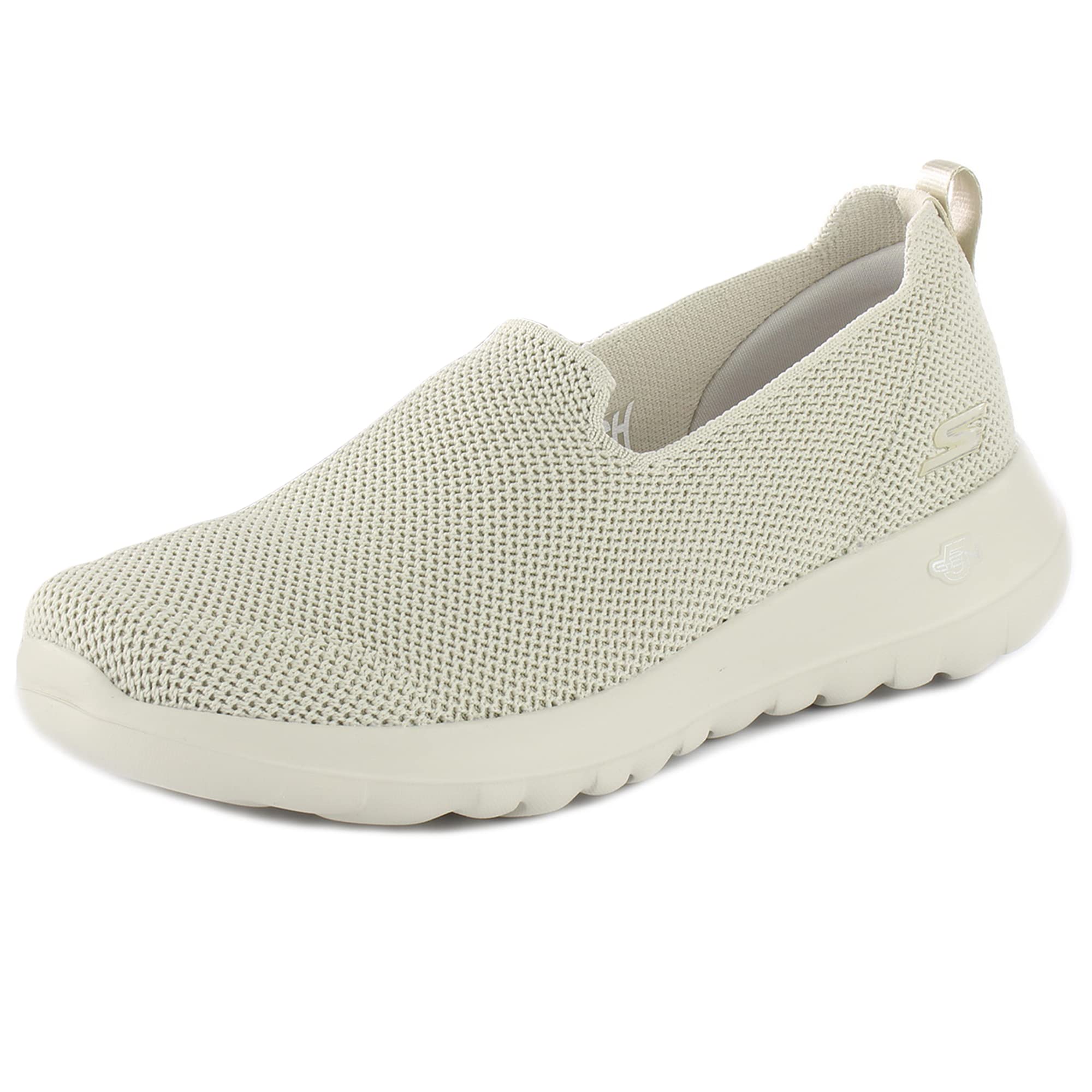 Skechers Women's GO Walk Joy Sneaker, Taupe Textile/Trim, 8 UK
