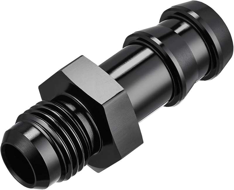Adaptador de conexão 6AN macho para espigão de 1,27 cm EVIL ENERGY em alumínio – 1 unidade