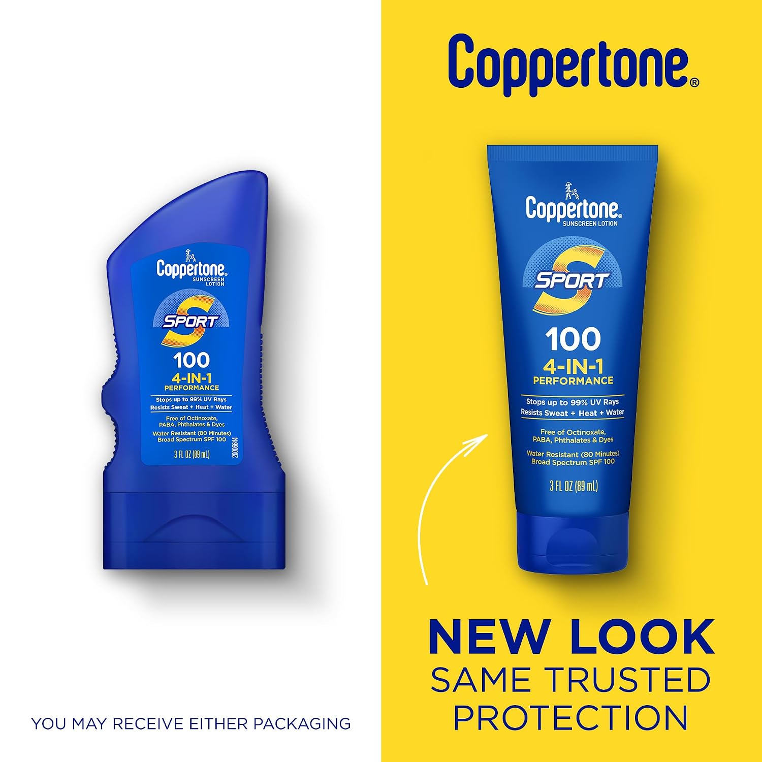 Coppertone SPORT Sunscreen Lotion Broad Spectrum SPF 100 (3 Fluid Ounce) (Packaging may vary),(Pack of 2) image 2