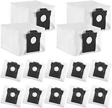 14 Bags Compatible with Dreame L40 X40 X50 Ultra Complete/L10s Pro Ultra Heat/D10 Plus Gen 2/L10s Ultra Gen 2/L10s Plus/Mova E30 Ultra Replacement Vacuum Accessories,Large Capacity (14-PCS)
