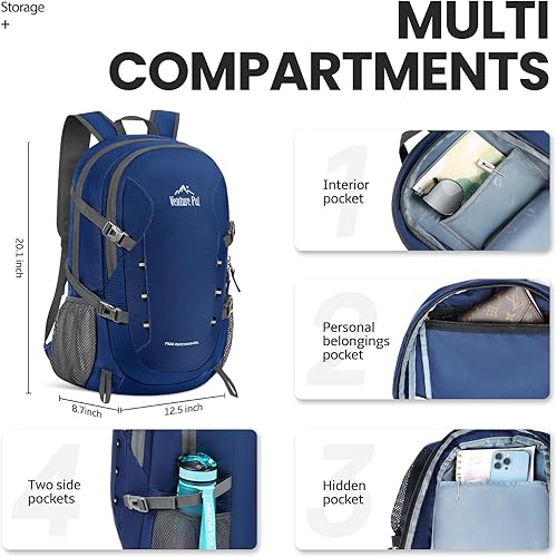 Miniatura 3 de Venture Pal - Mochila de 40 L, ligera y plegable, para senderismo y viajes