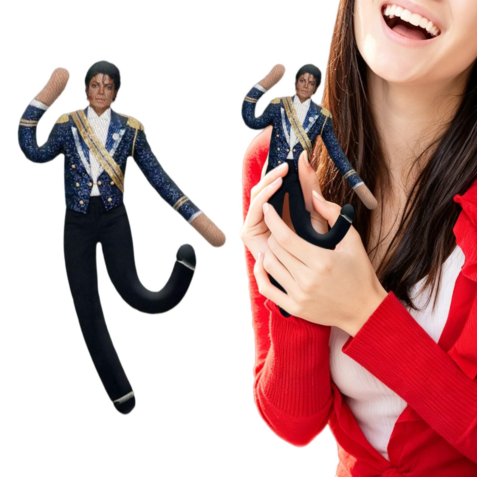 Michaell Plush Pillow, Plush Doll Cartoon Soft Doll (C)