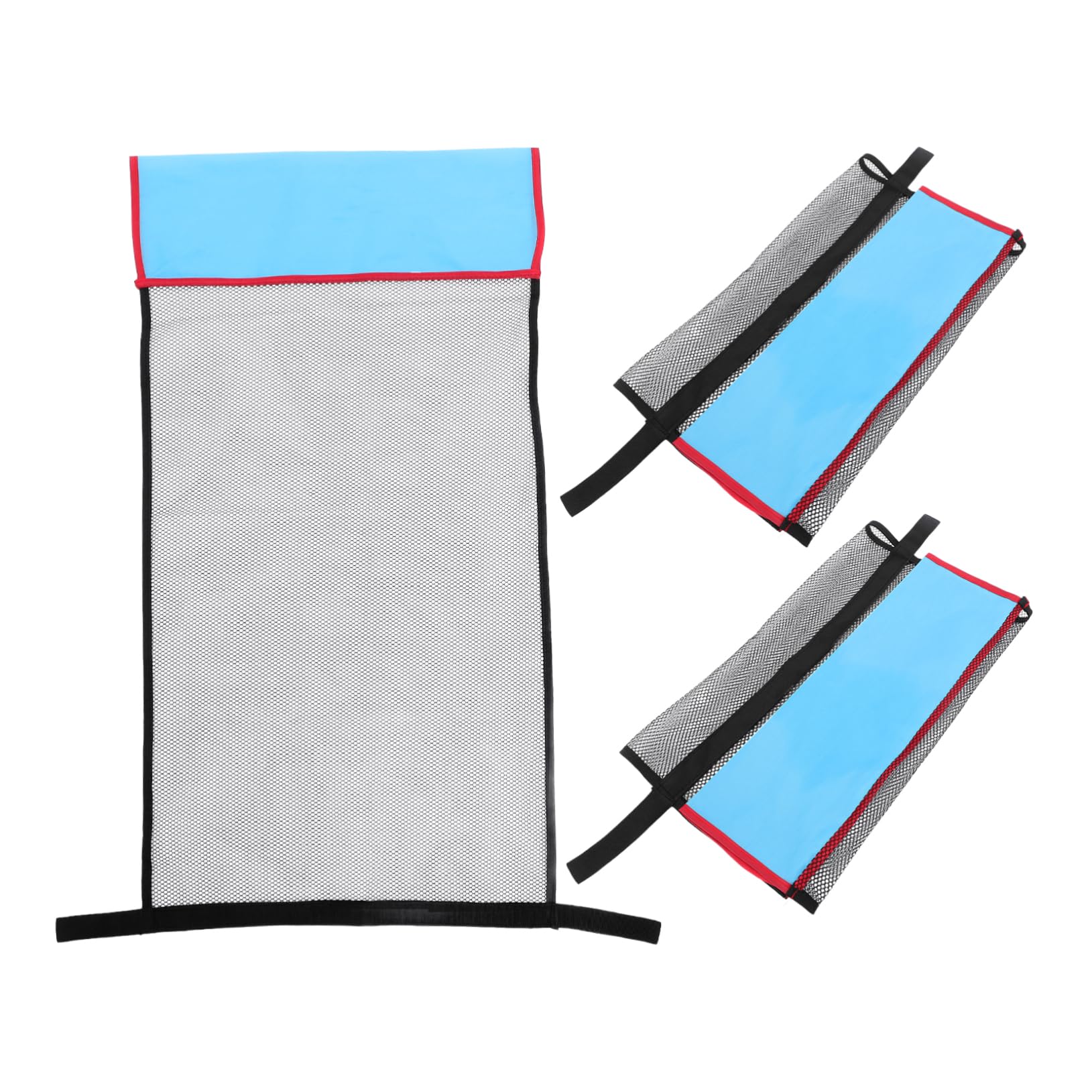 NAMOARLY 3pcs Floating Mesh Chair Nets for Adult Kids Swimming Pool Floats Ergonomic Design for Relaxing Moments