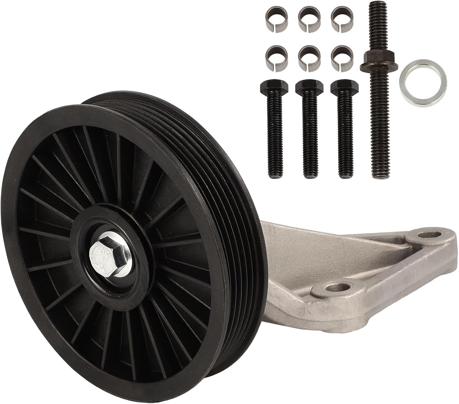 AC Bypass Pulley for Ford F-250 HD 7.3L for Ford F-250 HD 7.5L A/C Compressor Bypass Pulley for car