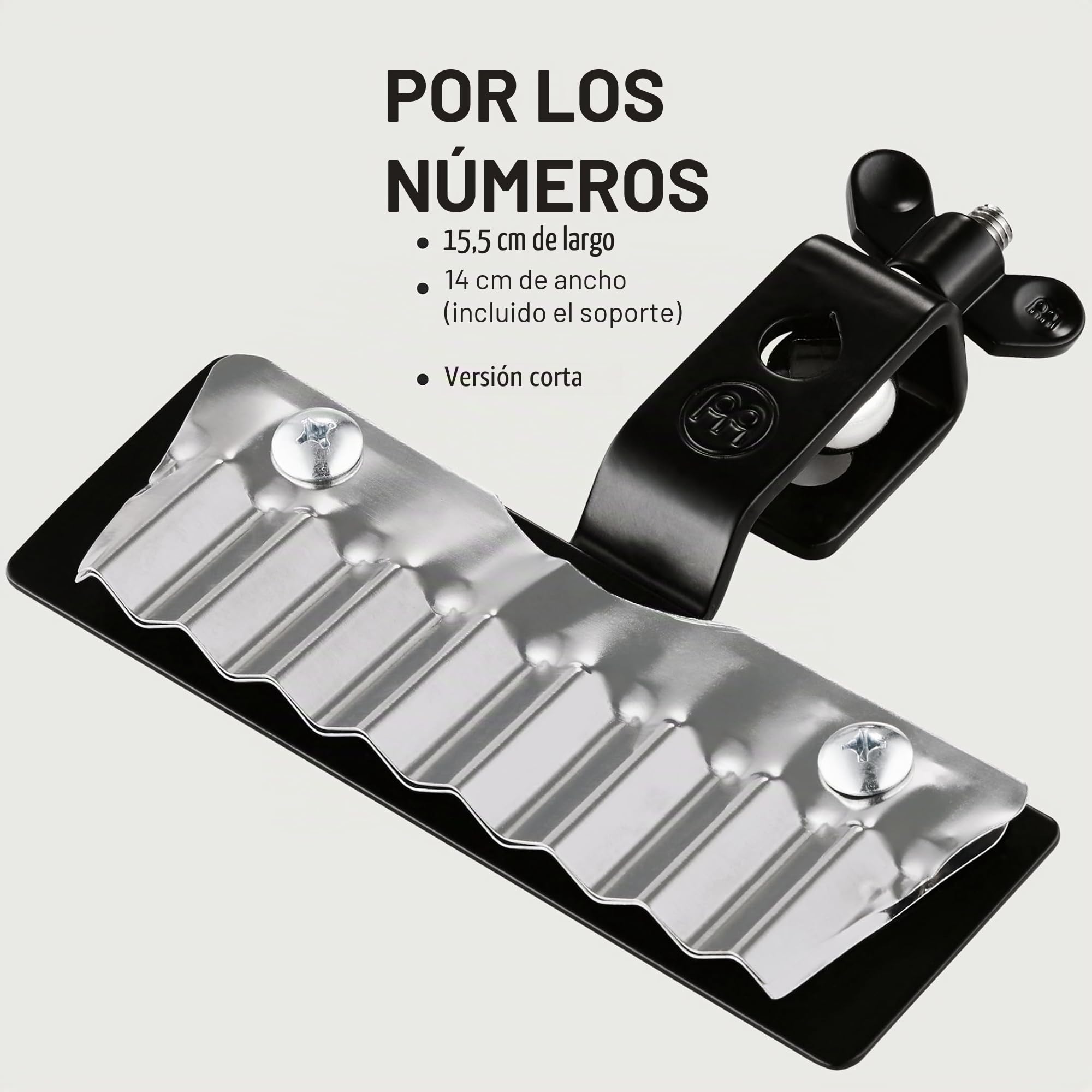 Meinl Percussion CRASHER-M - Turbo Chrasher, tamaño medio, acero